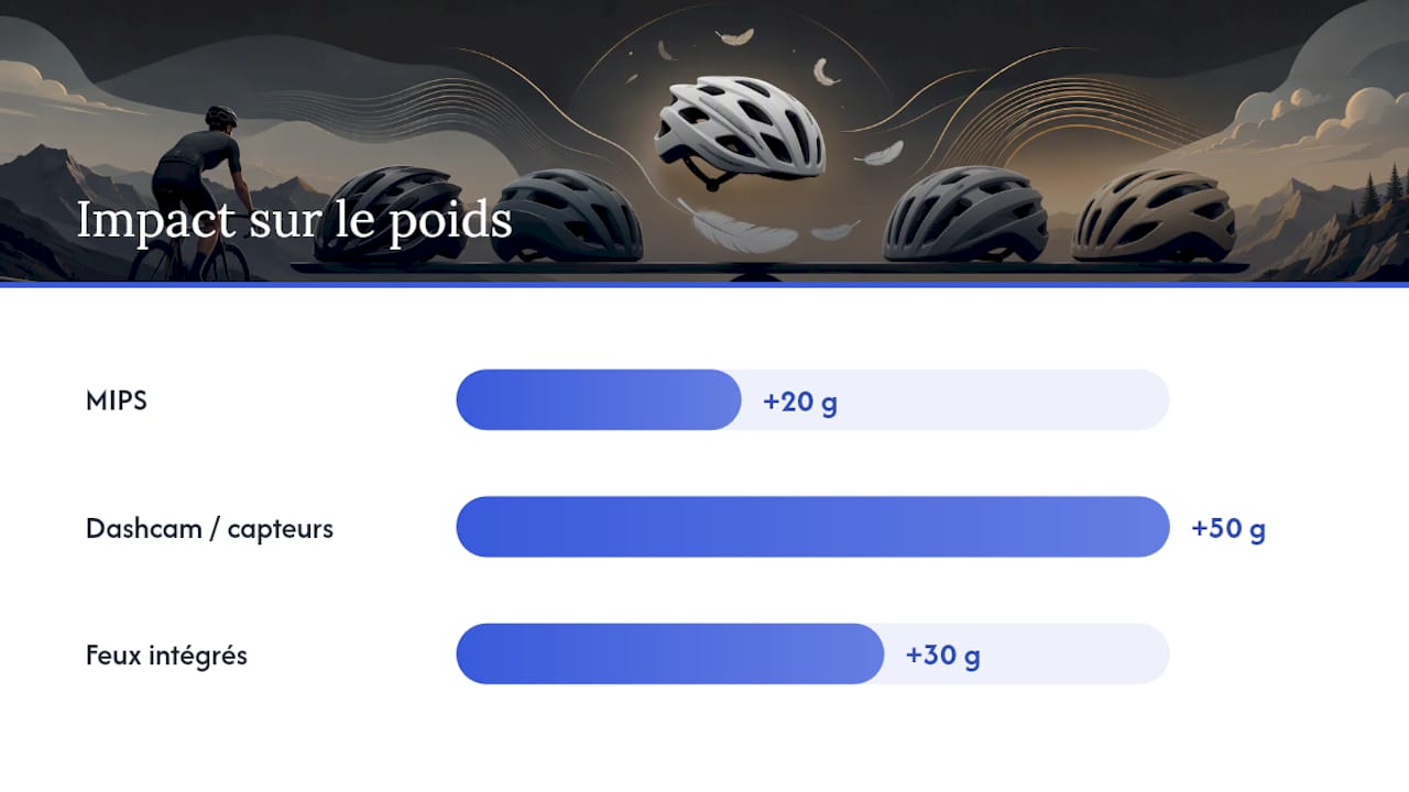 Comparatif des différentes technologies de casques : poids et niveau d’aération