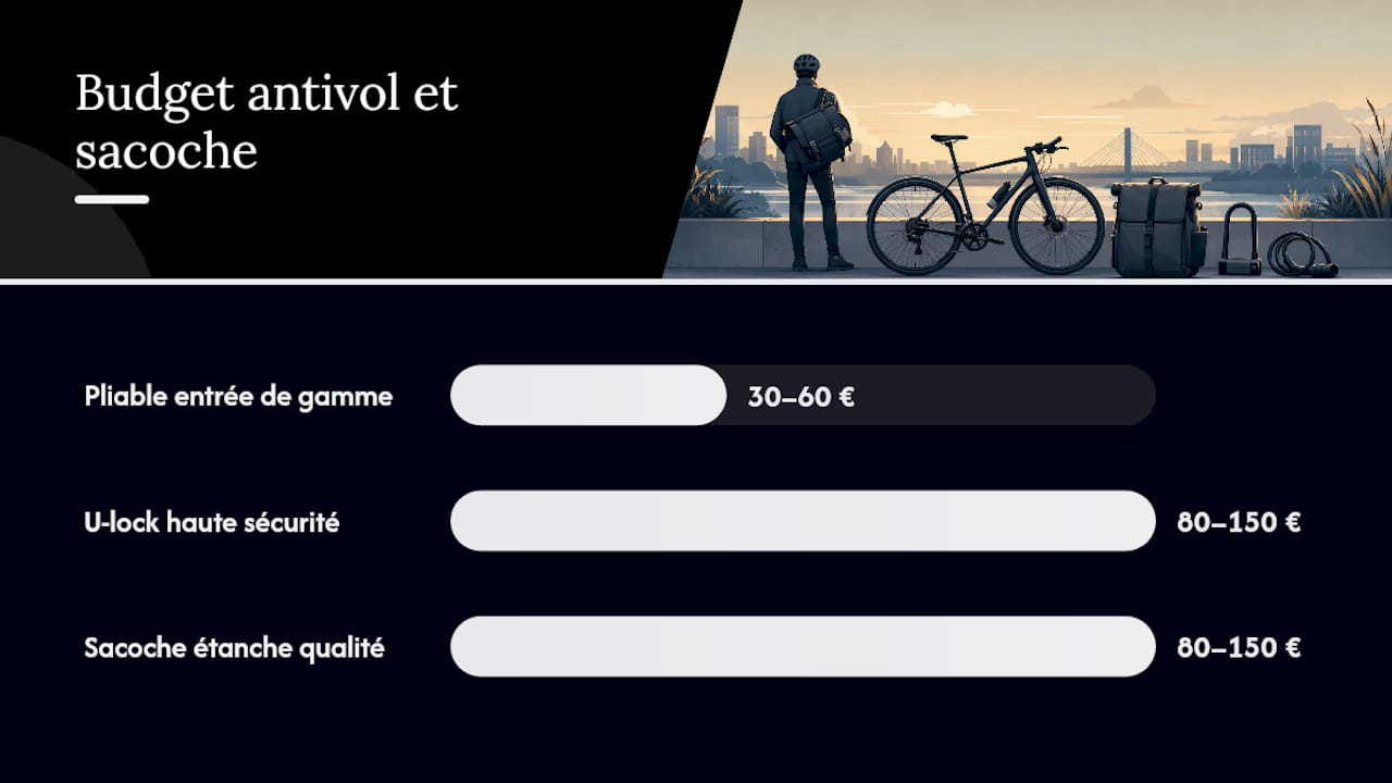 Quel antivol et quelle sacoche pour un trajet sans mauvaise surprise ? — overview diagram