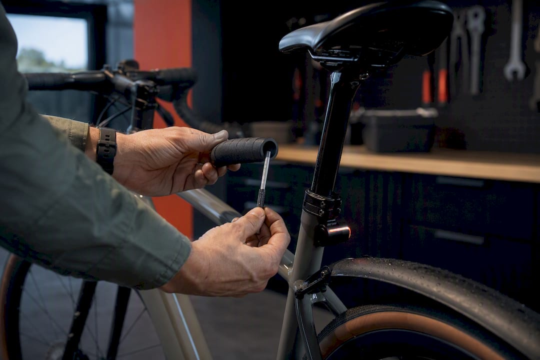 Contrôle des points de fixation pour vélo