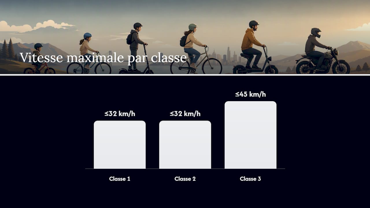 Les vélos électriques sont-ils soumis aux mêmes lois de casque ? — overview diagram
