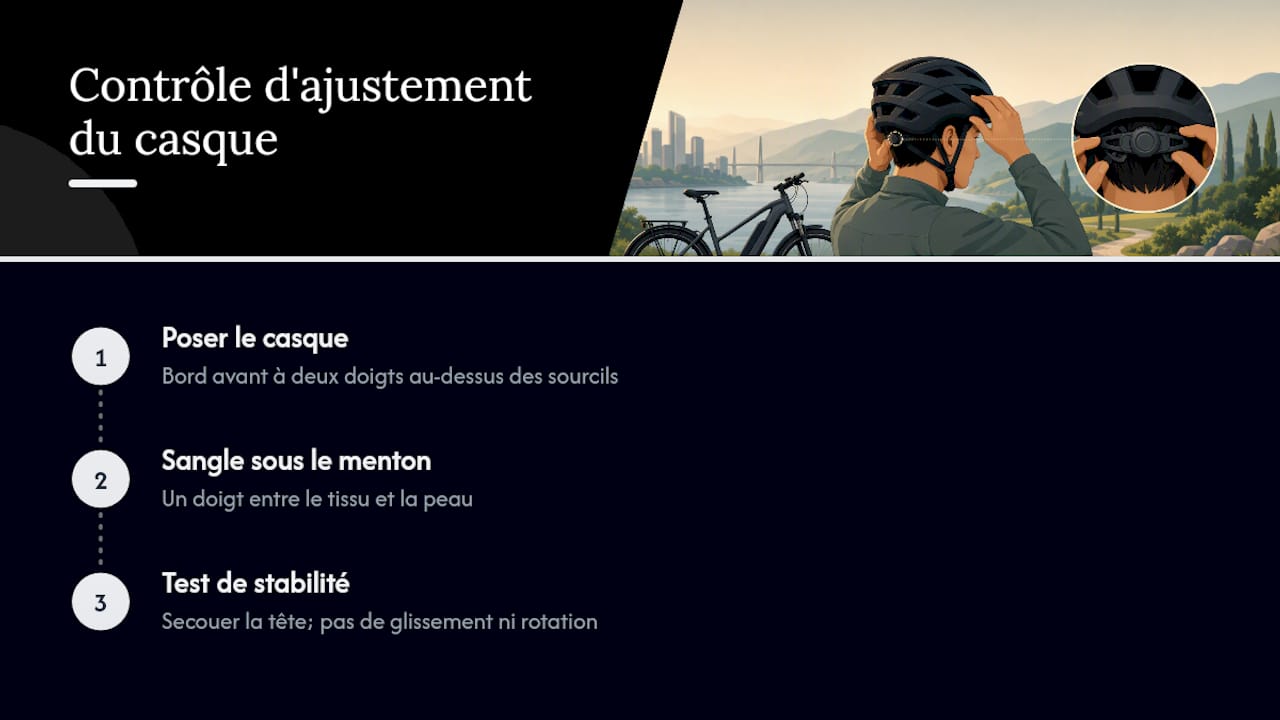 Trois étapes pour bien régler un casque MIPS
