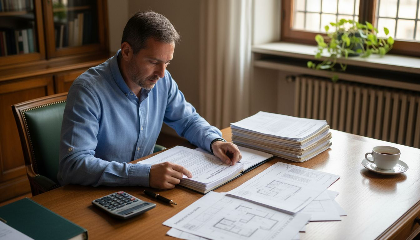 Colloquio di valutazione immobiliare in studio