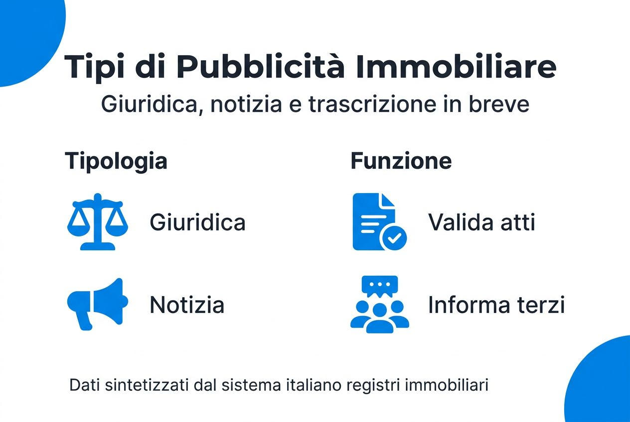 Infografica: tutte le principali tipologie di pubblicità immobiliare in Italia