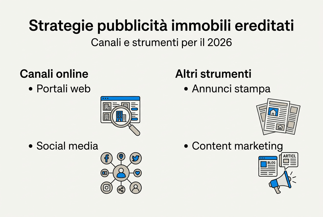 Infografica: le migliori strategie di marketing per vendere una casa ereditata