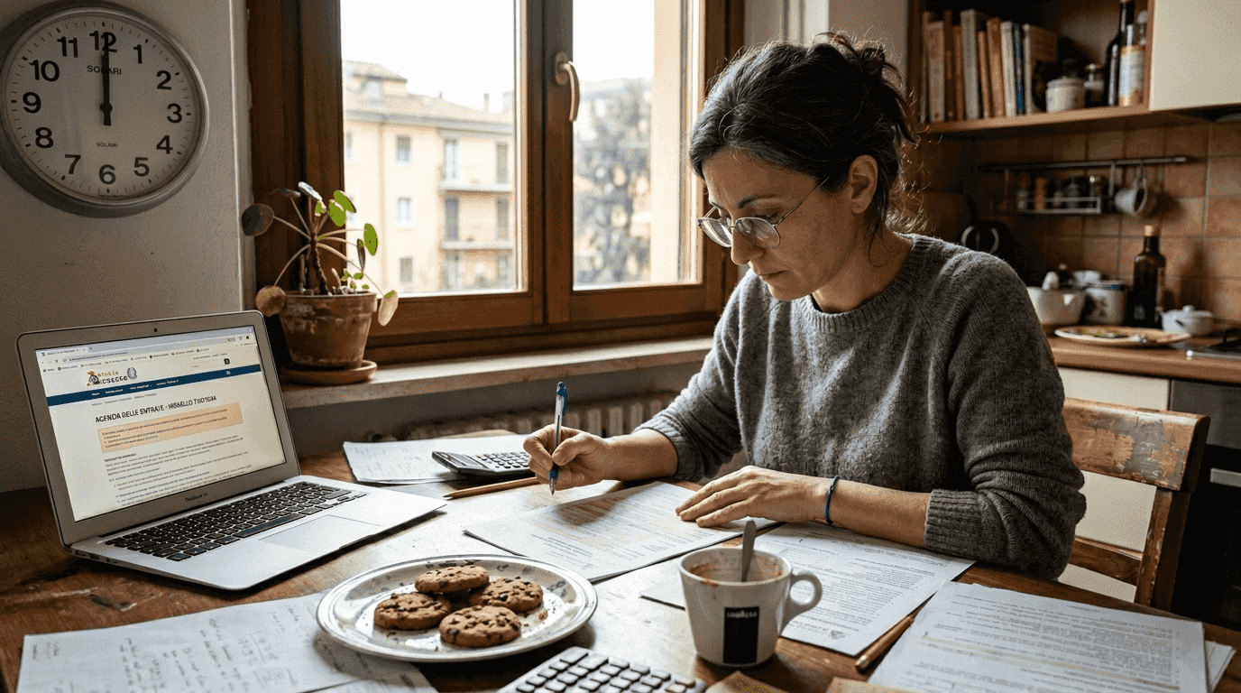 Una donna sta valutando quali siano gli adempimenti fiscali necessari in caso di successione.