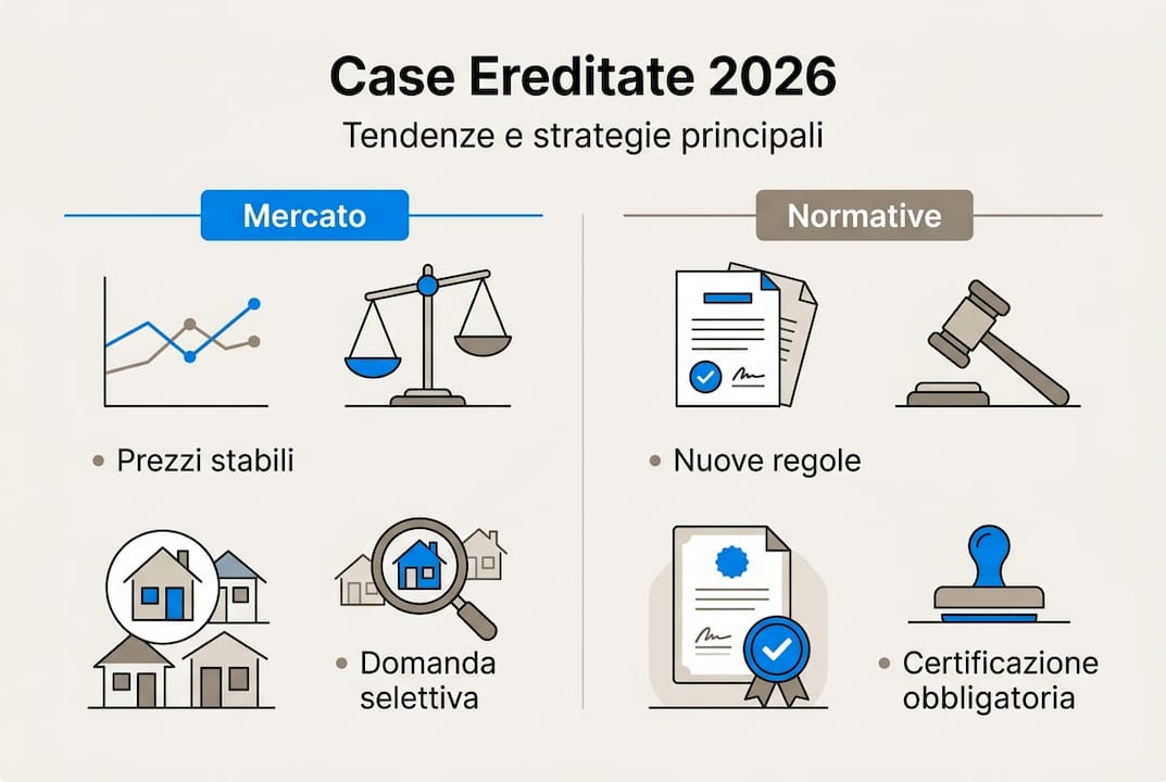 Infografica: le nuove tendenze del mercato delle case ereditate nel 2026
