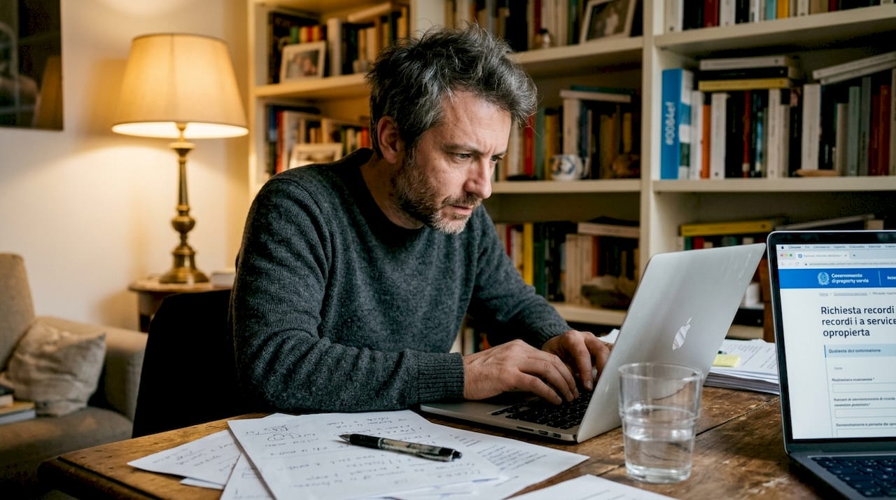 Richiede i documenti catastali direttamente online