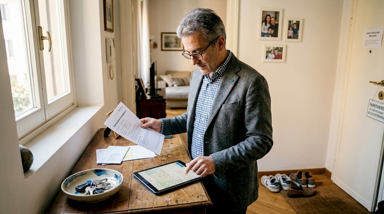 Valutazione dell’appartamento ereditato da parte di un agente immobiliare