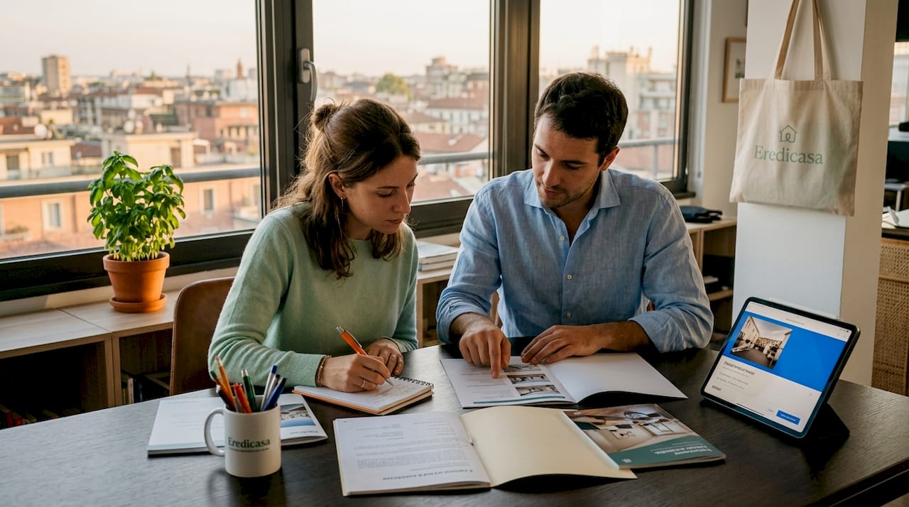 Il team immobiliare sta analizzando i contatti generati dal CRM per valutare nuove opportunità.