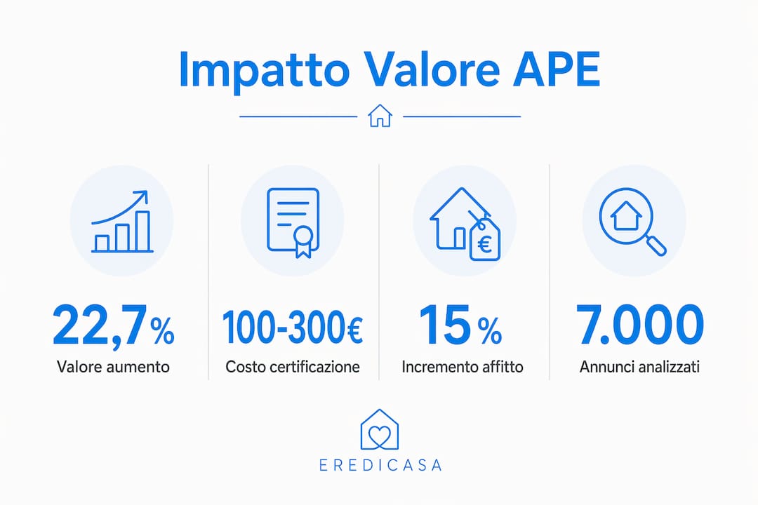 Infografica: tutti i vantaggi e i valori aggiunti della certificazione energetica