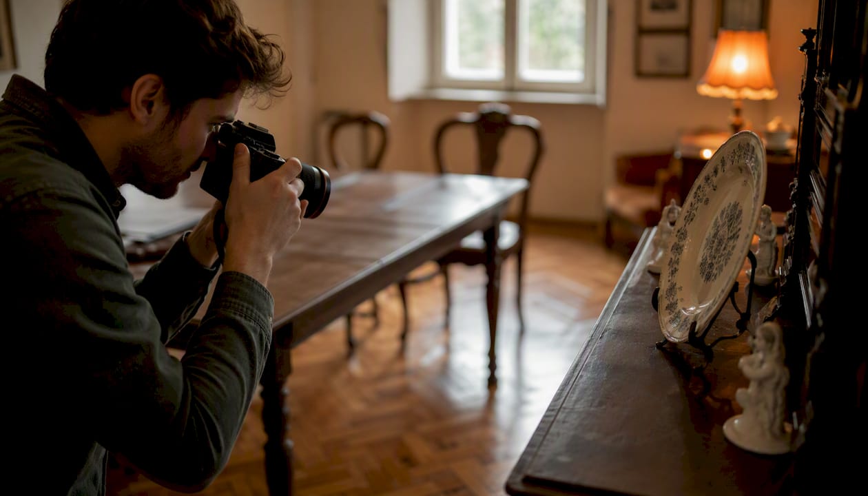 Realizzare un servizio fotografico degli arredi d’epoca per catalogazione