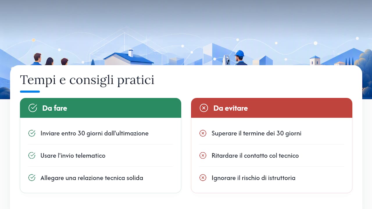 Tempi, tributi e tempi di registrazione: quanto costa e quanto si attende — overview diagram