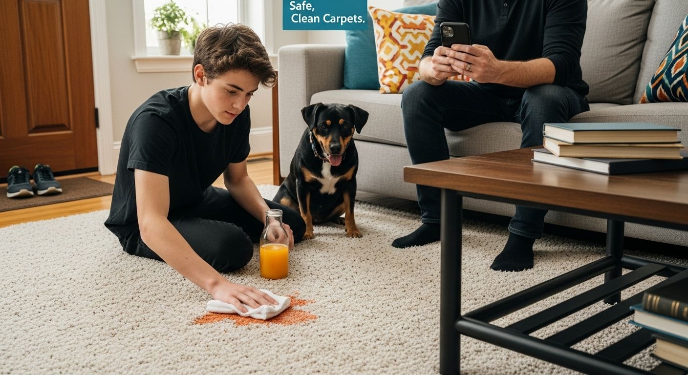 carpet stain cleaning
