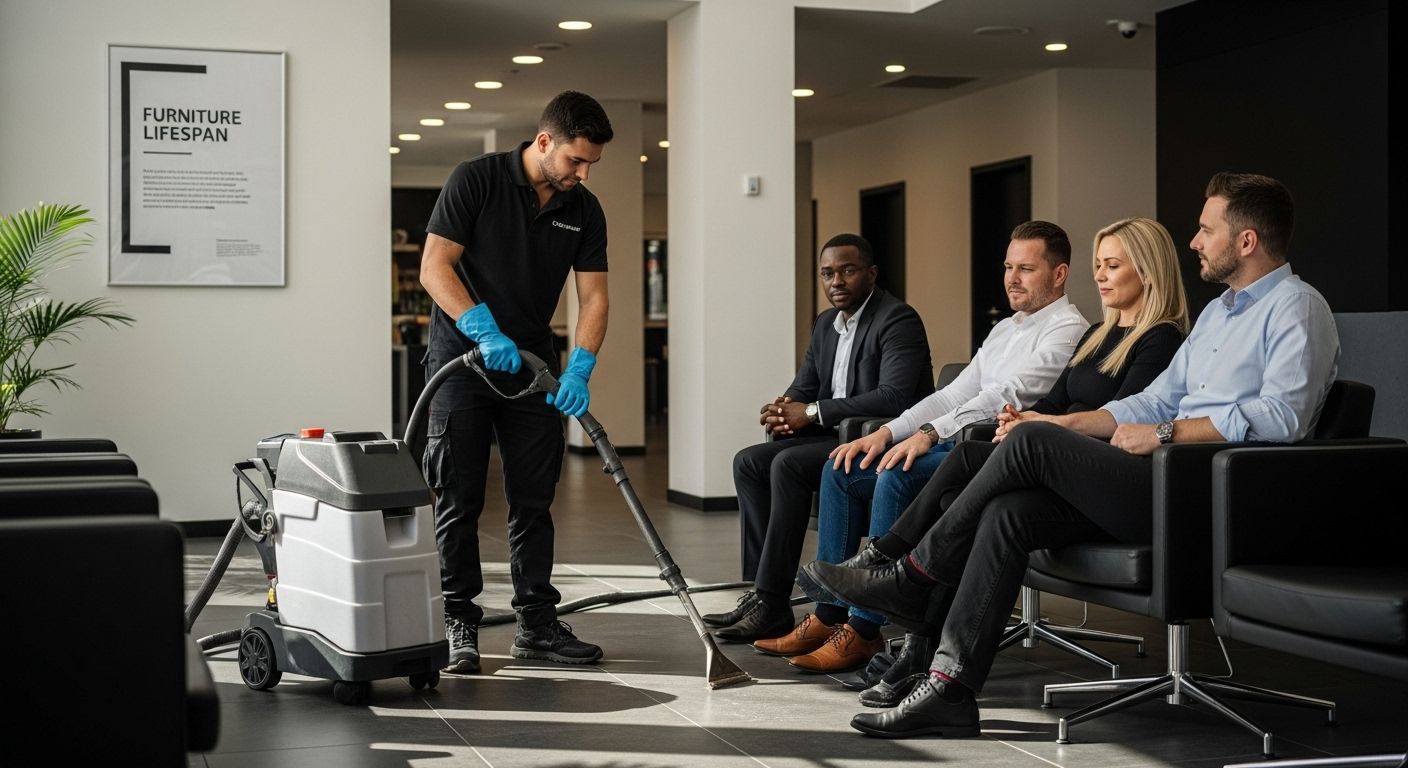upholstery cleaning office professional