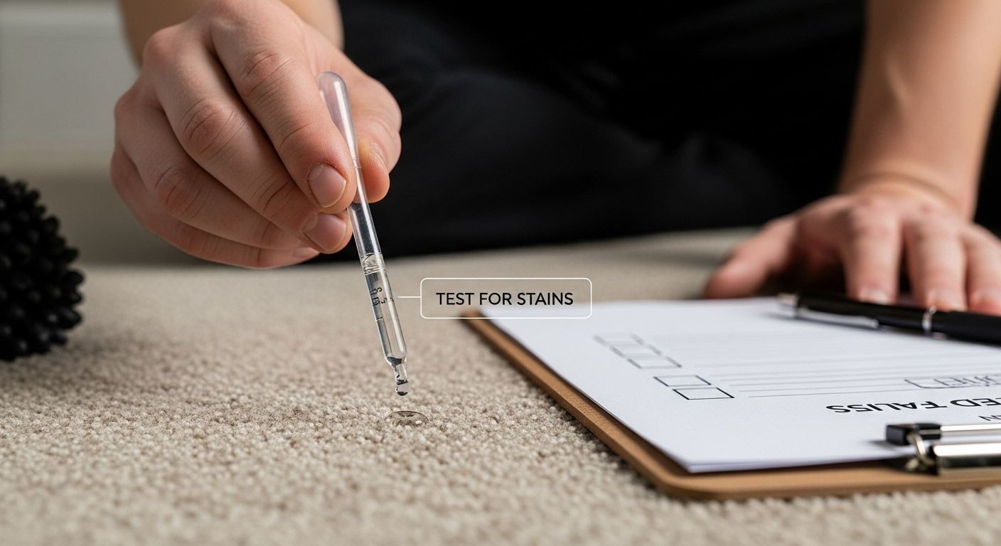 carpet water test protection