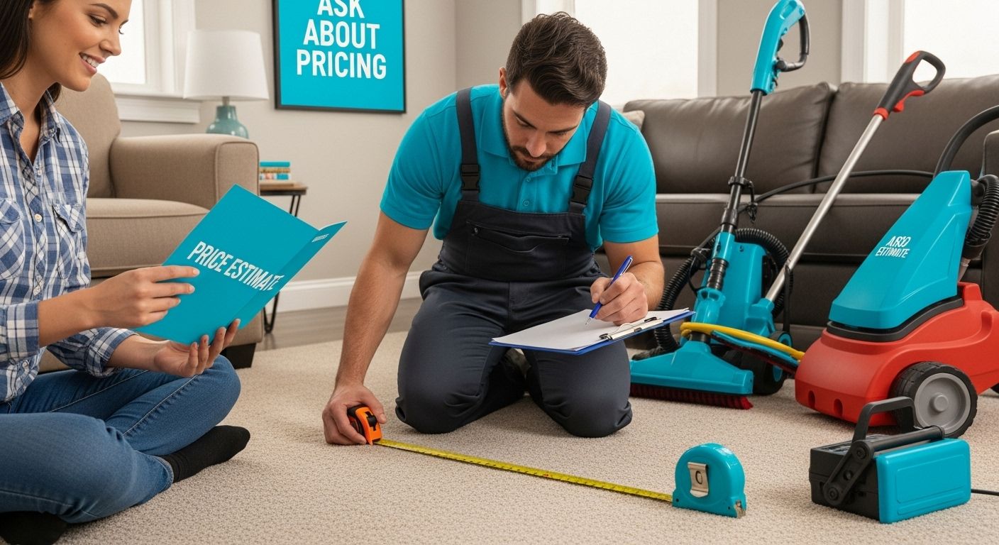 carpet cleaning estimate demo