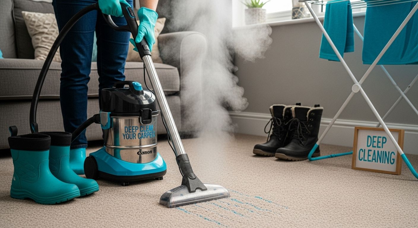 deep clean winter carpet
