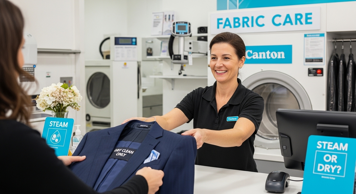 professional dry cleaning service