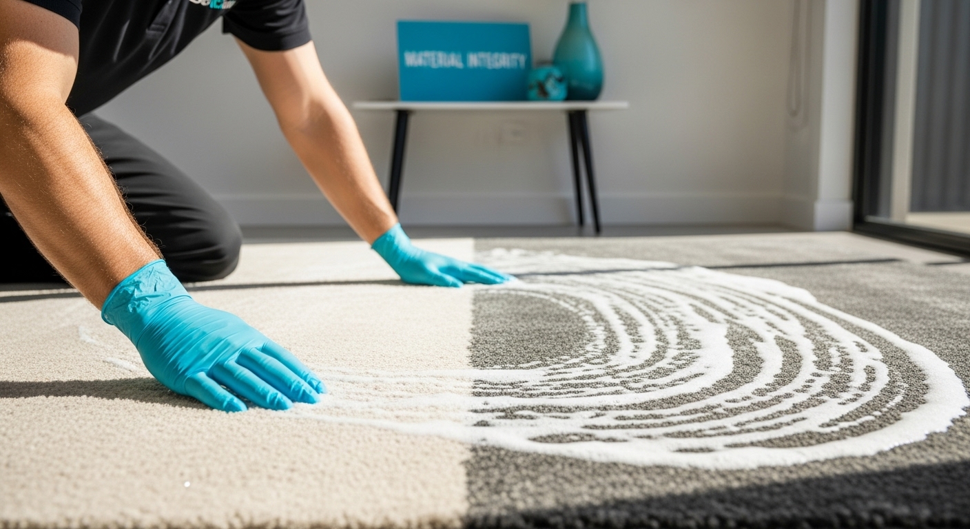 carpet cleaning material integrity