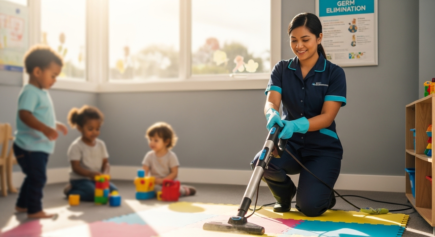 germ elimination steam cleaning