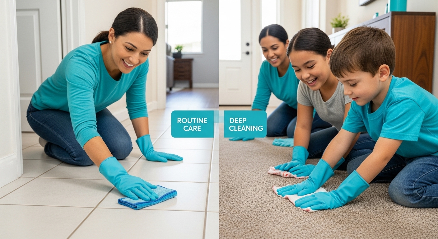 floor maintenance family