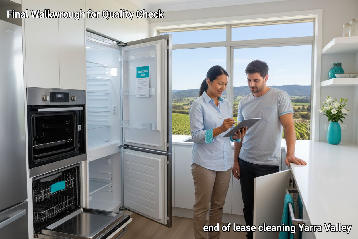 Yarra Valley cleaning inspection