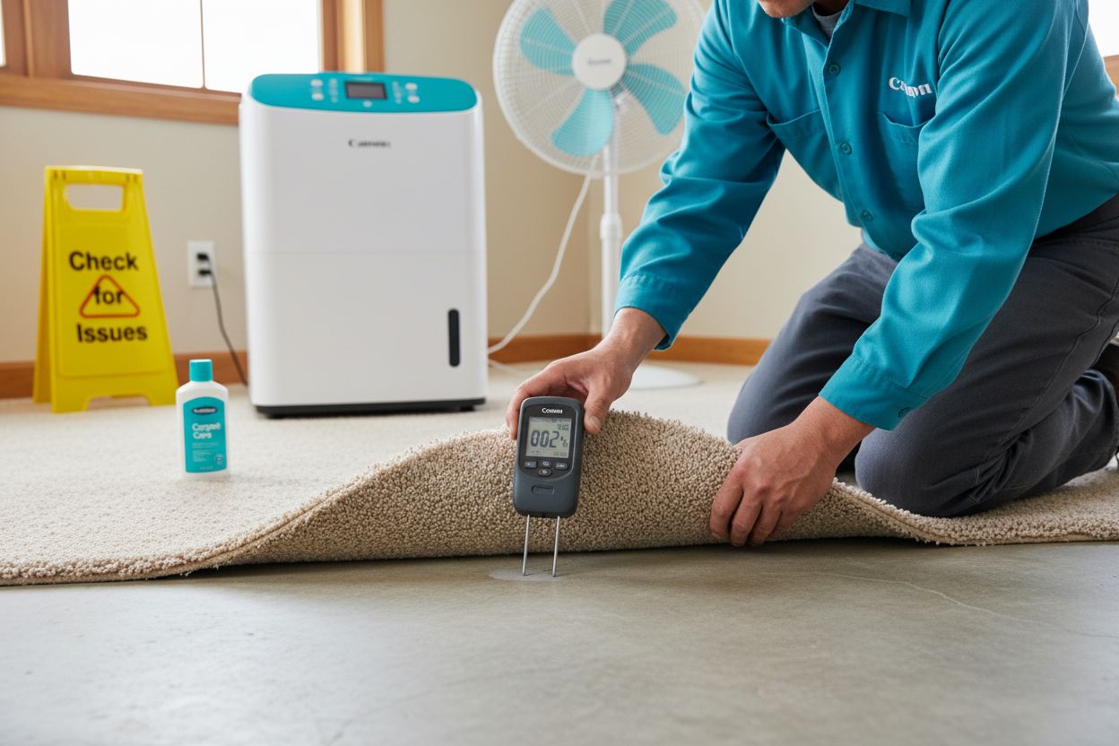 carpet moisture check