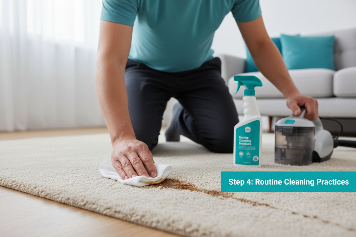 carpet cleaning stain tips