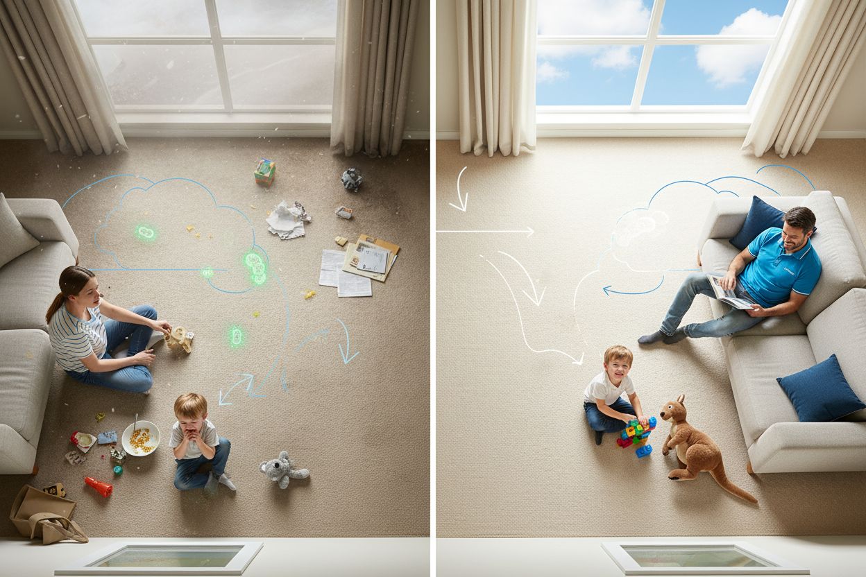 carpet cleaning before-after