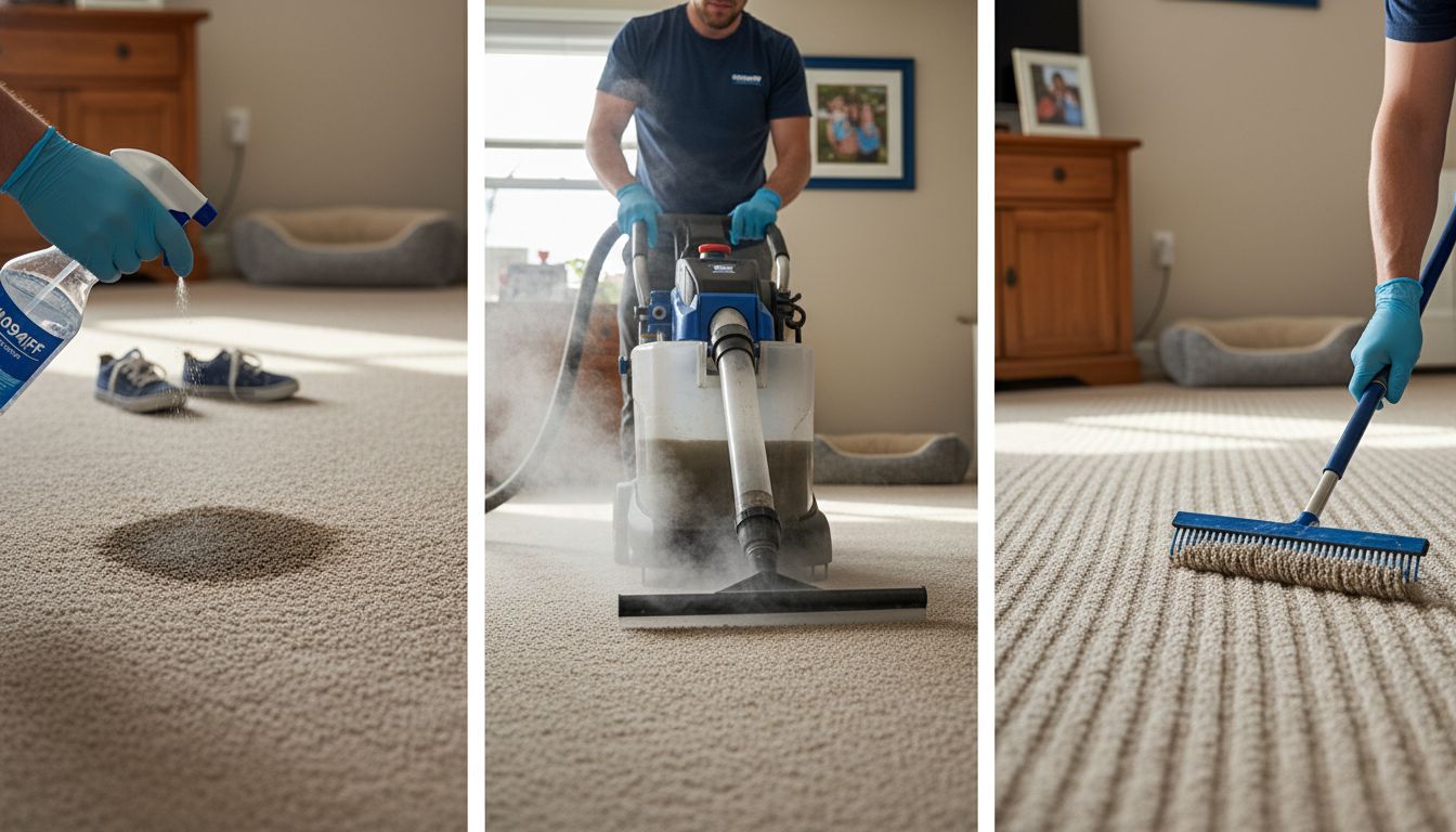 steam cleaning process