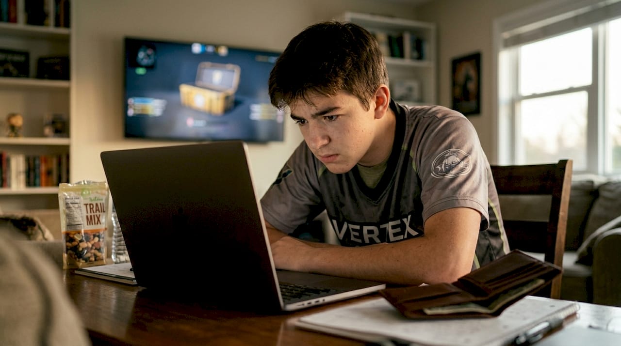 Teen worried while skin betting online