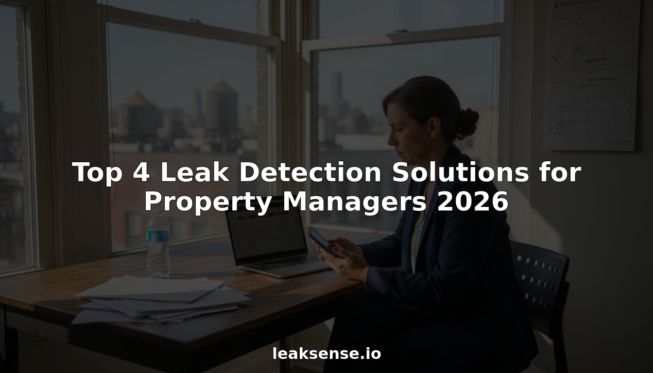 Top 4 Leak Detection Solutions for Property Managers 2026