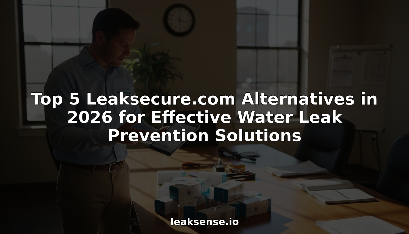 Top 5 Leaksecure.com Alternatives in 2026 for Effective Water Leak Prevention Solutions