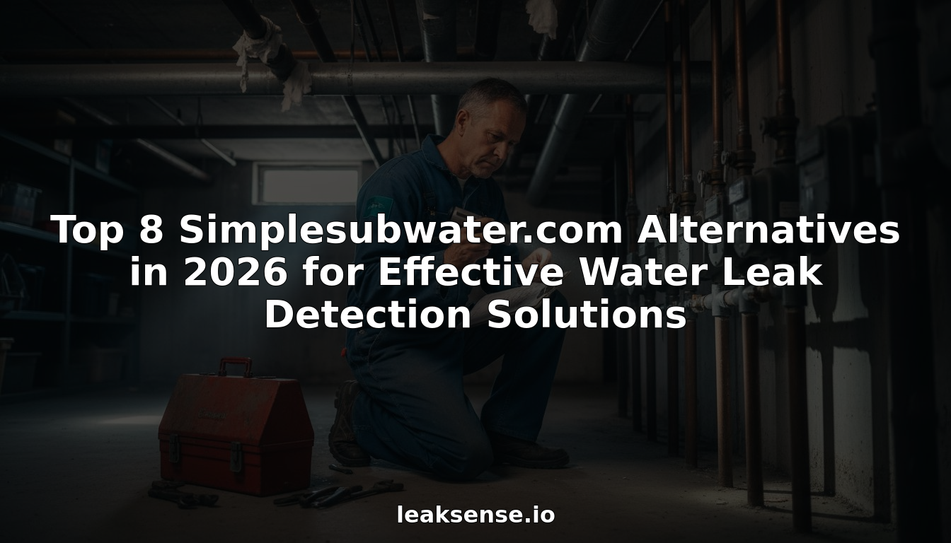 Top 8 Simplesubwater.com Alternatives in 2026 for Effective Water Leak Detection Solutions