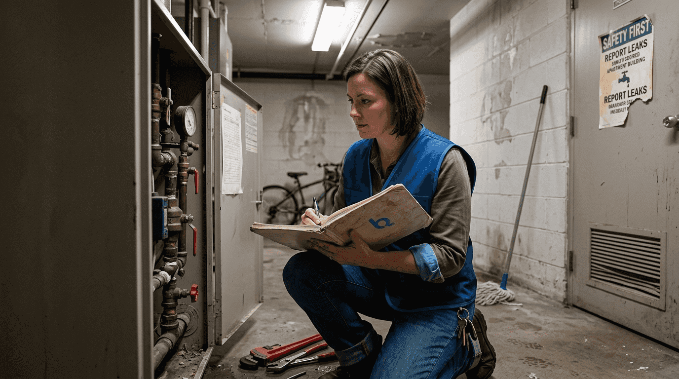 Reduce water loss in multifamily buildings by 40% preventing human error