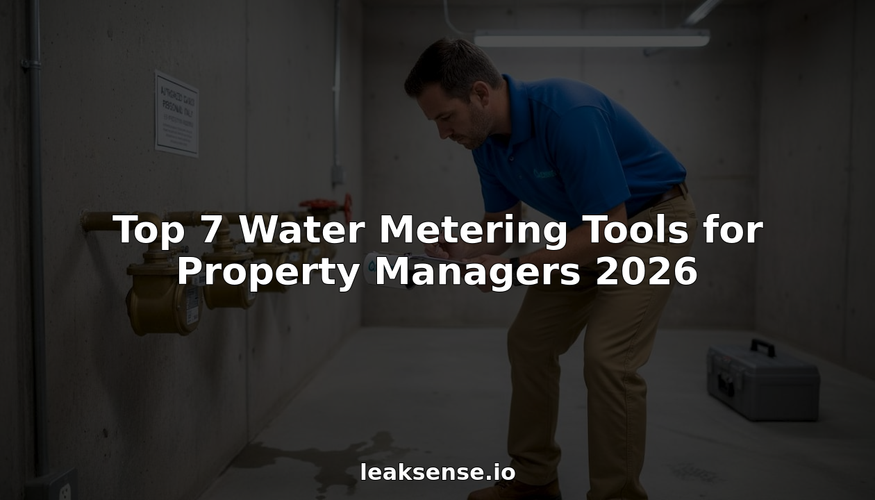 Top 7 Water Metering Tools for Property Managers 2026