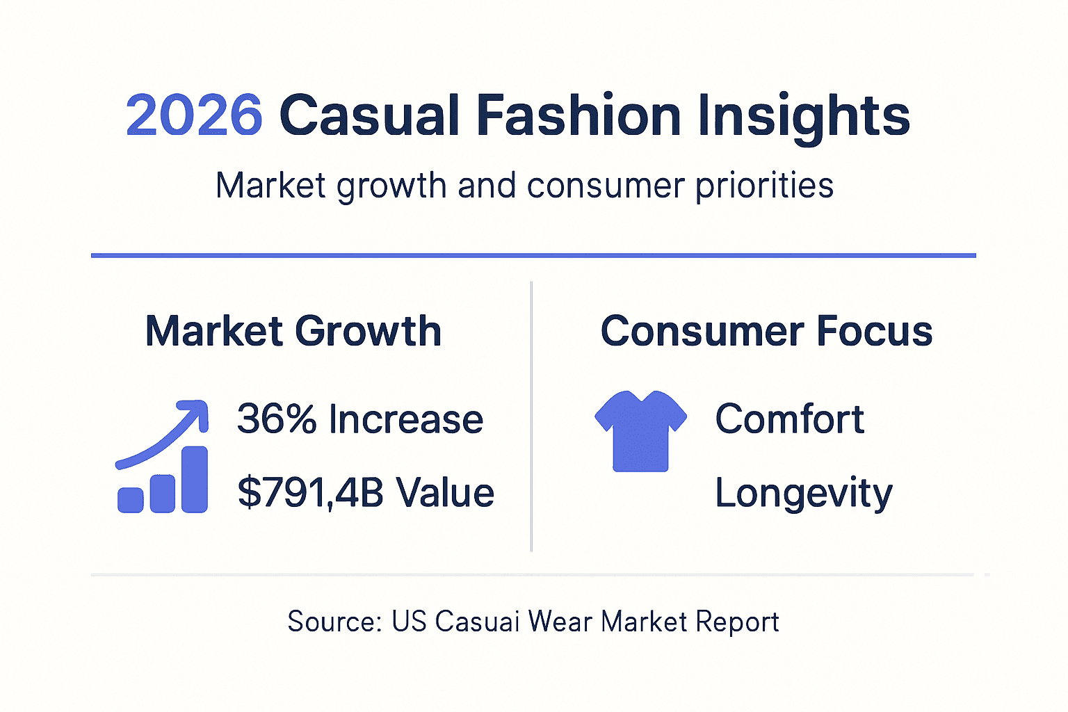 Infographic showing market growth and priorities