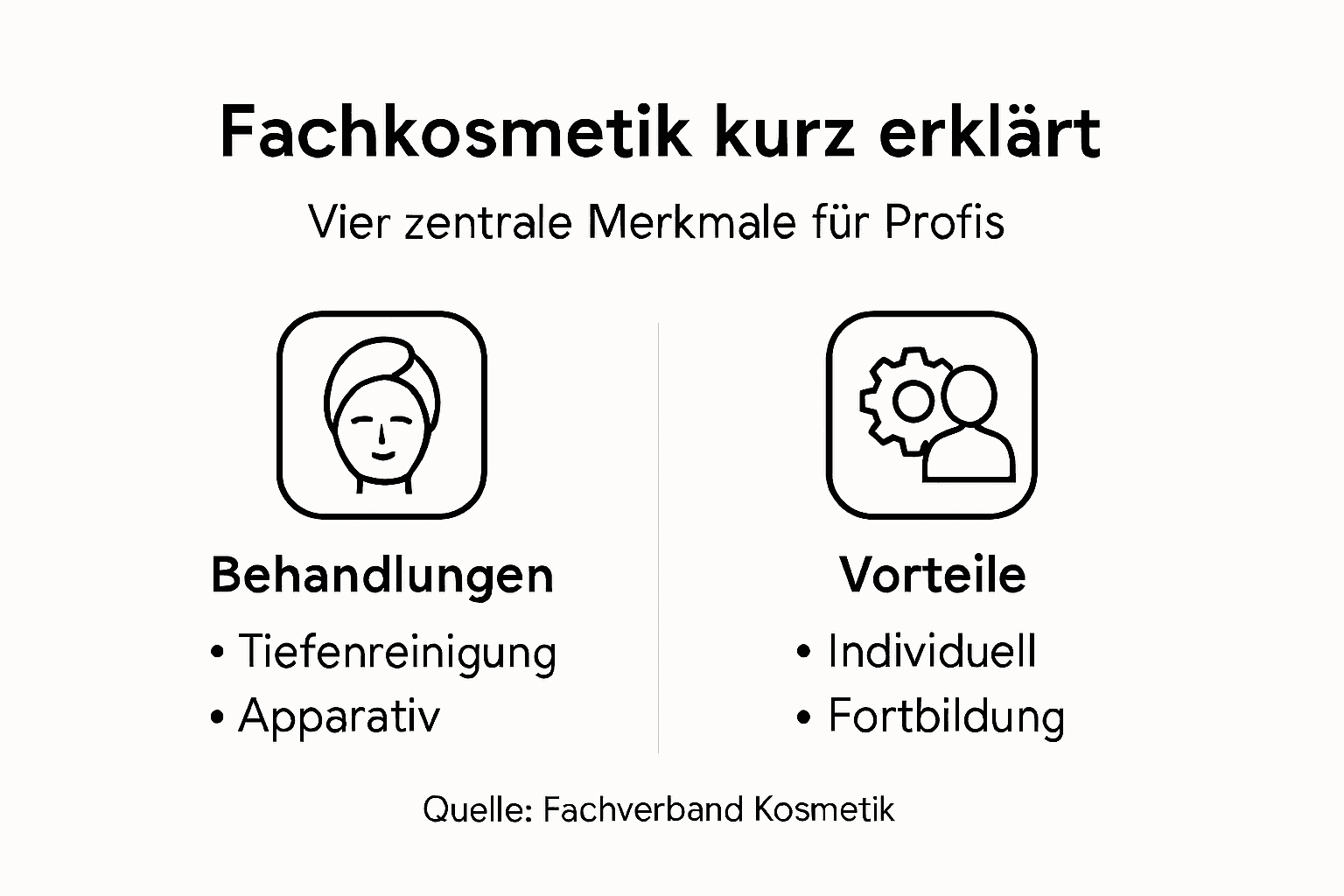 Übersicht: Professionelle Kosmetik – Eigenschaften und Vorteile auf einen Blick