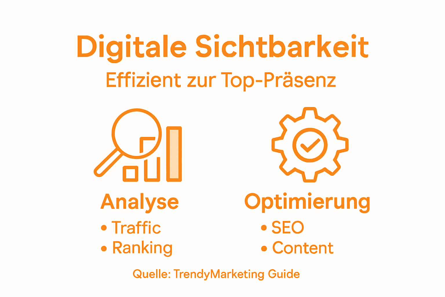 Grafik: So erhöhen Sie Ihre digitale Sichtbarkeit