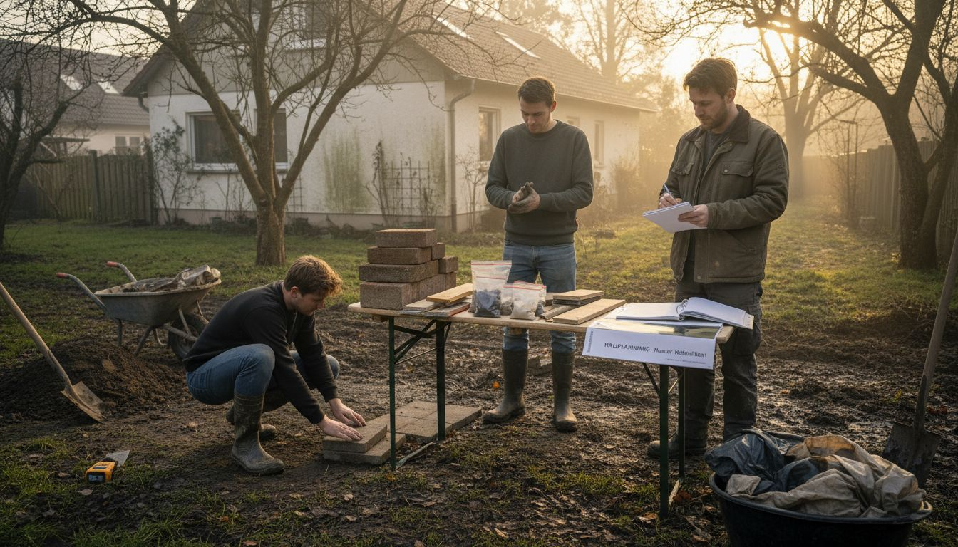 Interessierte schauen sich verschiedene Haustypen und Bauweisen genauer an, um herauszufinden, was am besten zu ihren Bedürfnissen passt.