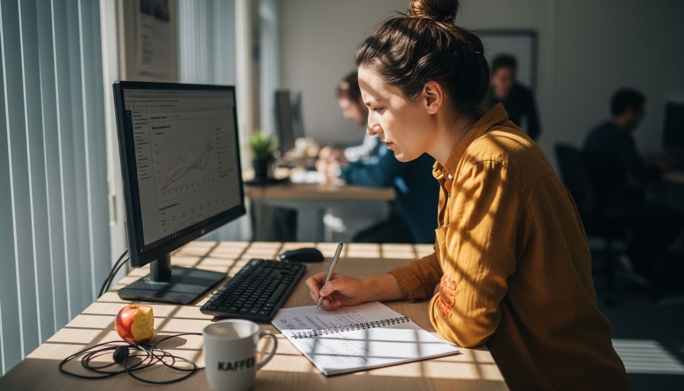 SEO-Ergebnisse am Stehschreibtisch unter die Lupe nehmen