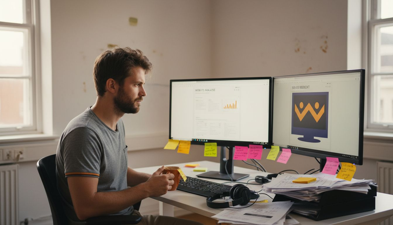 Ein technischer SEO-Experte überprüft die Website auf Optimierungspotenziale.