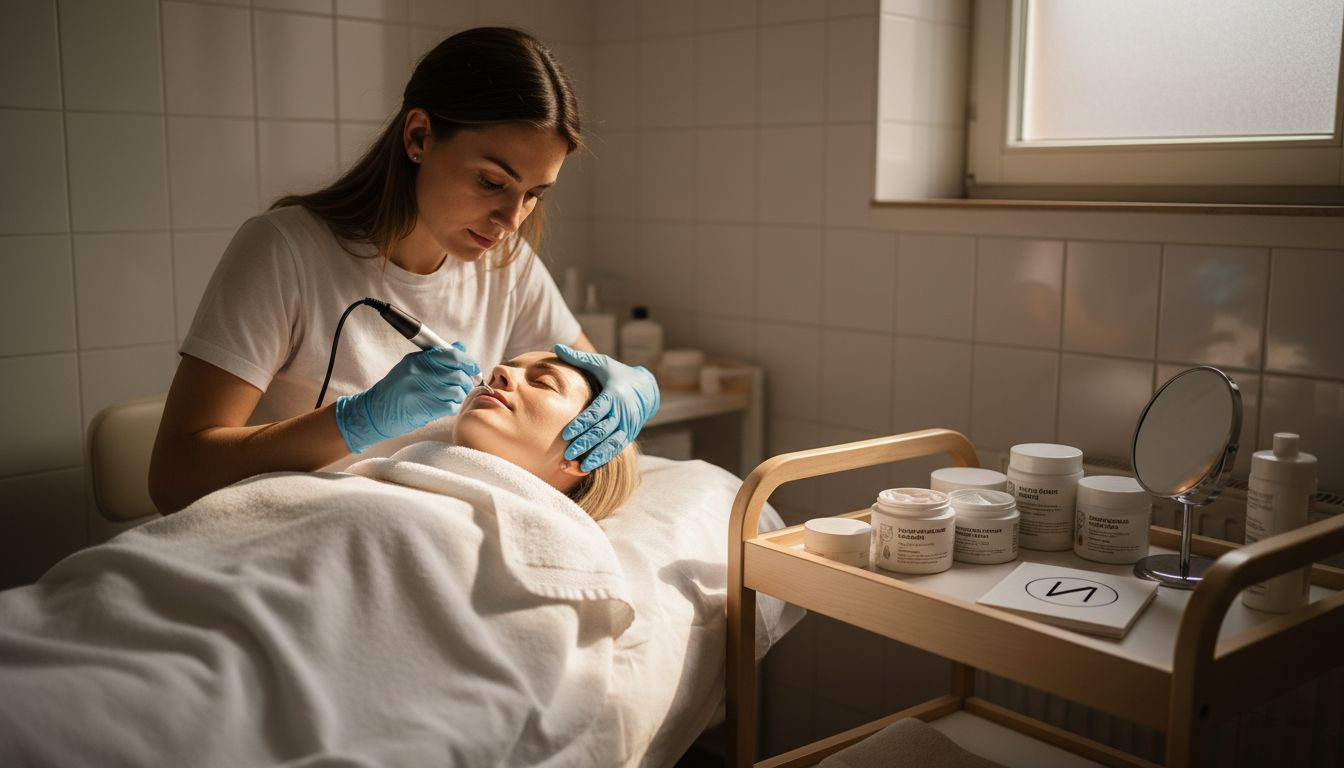 Professionelles Microneedling für eine strahlende Haut – Ihre Behandlung im Kosmetikstudio