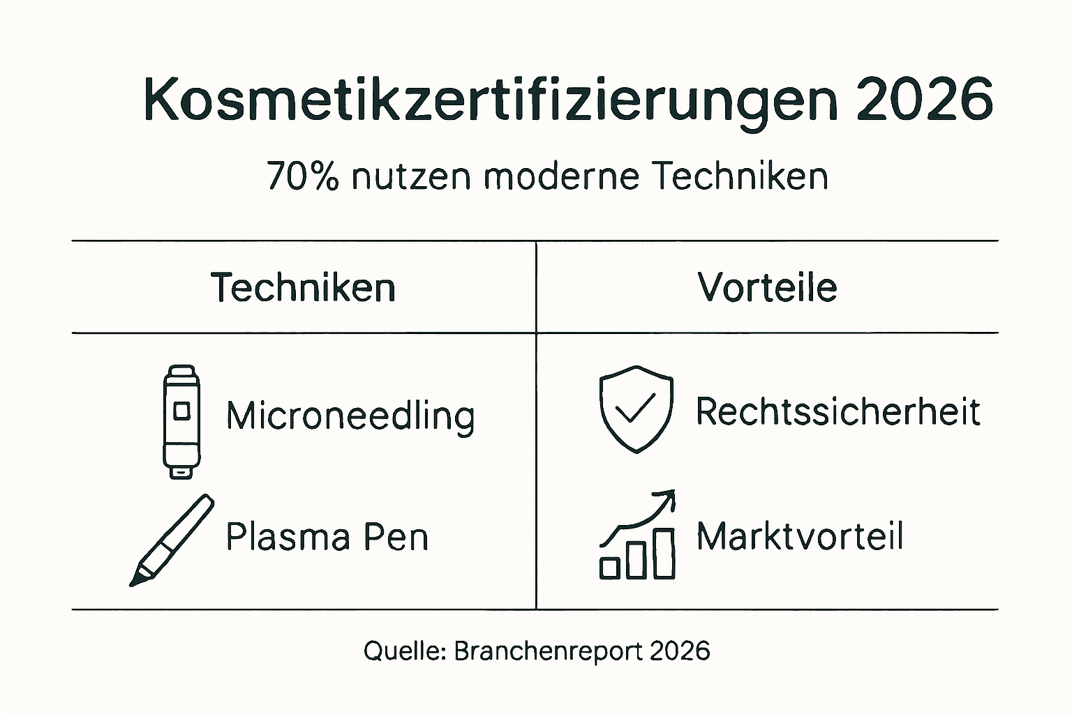 Übersicht zu Zertifizierungen und Methoden in der Kosmetikbranche
