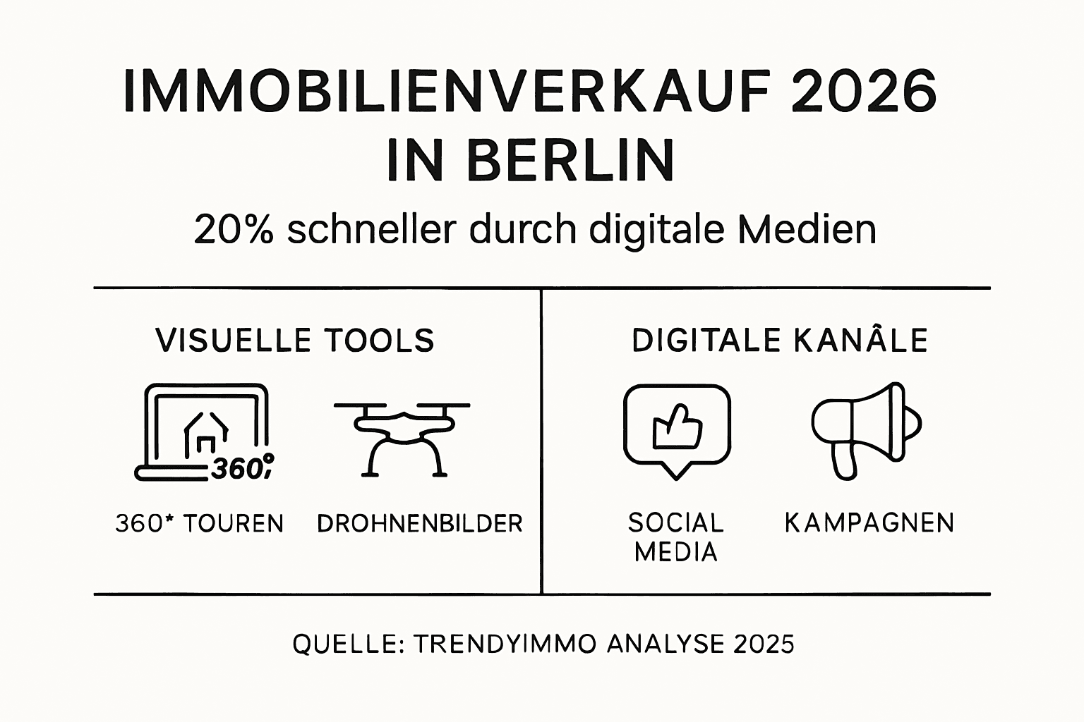 Übersicht: Digitale Strategien für den Berliner Immobilienmarkt