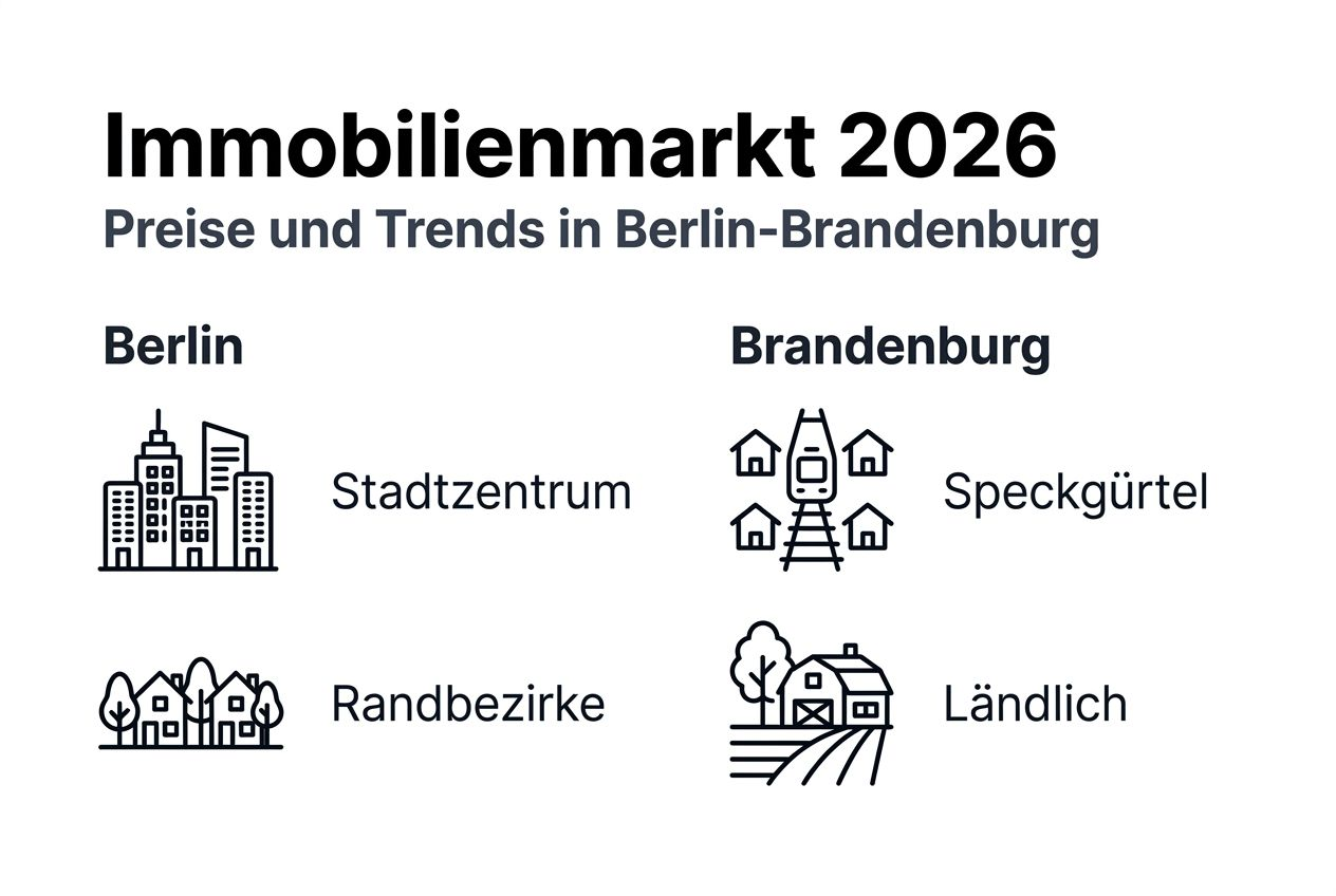 Überblick: Der aktuelle Immobilienmarkt in Berlin und Brandenburg – kompakt dargestellt