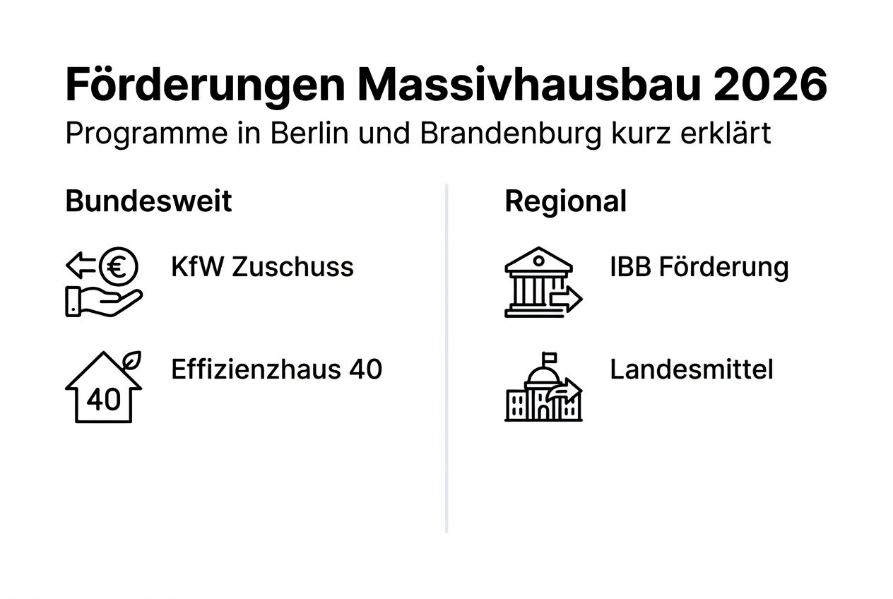 Übersicht der Fördermöglichkeiten in Berlin und Brandenburg – Infografik