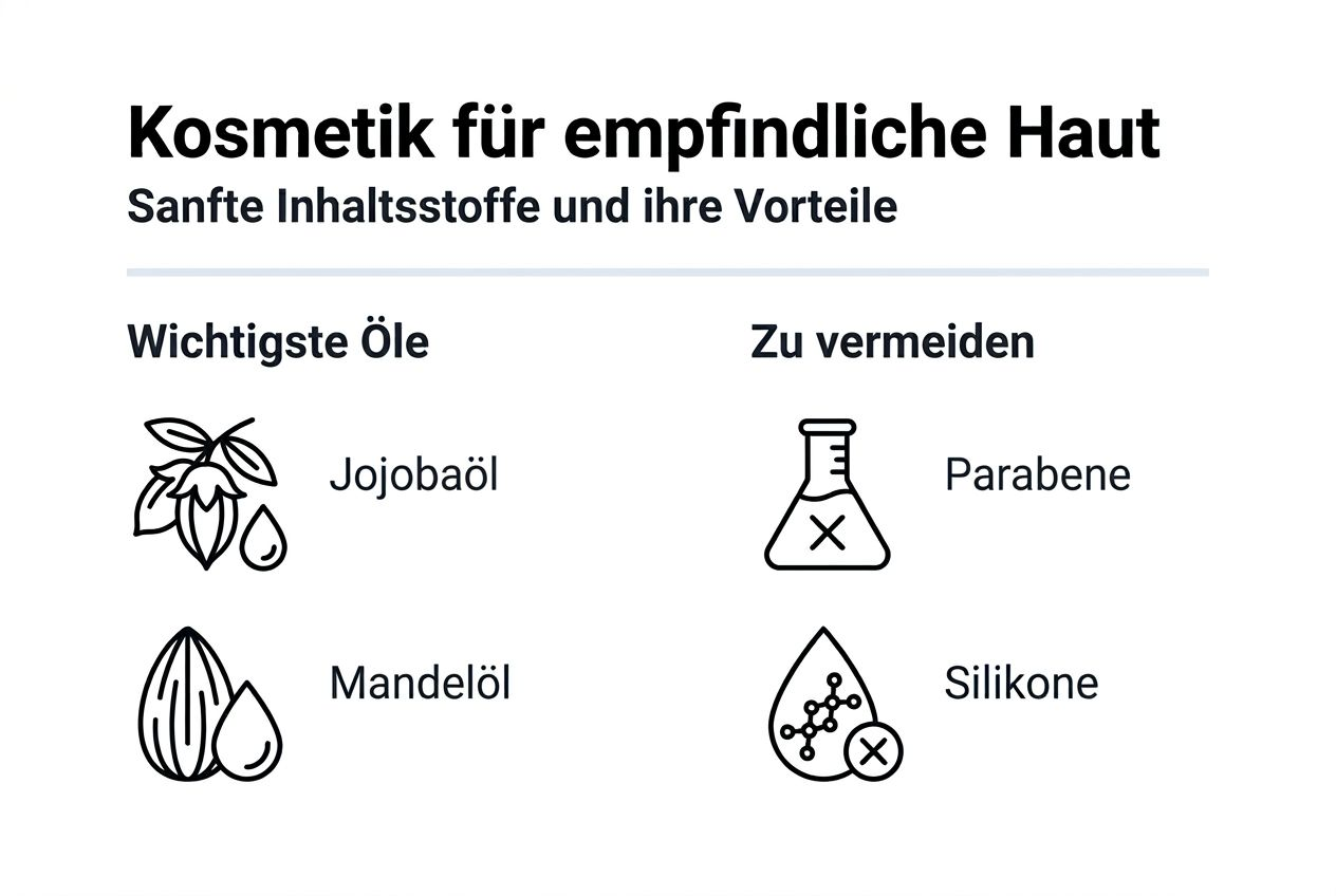 Übersicht zu Inhaltsstoffen in Kosmetikprodukten und unsere Empfehlungen