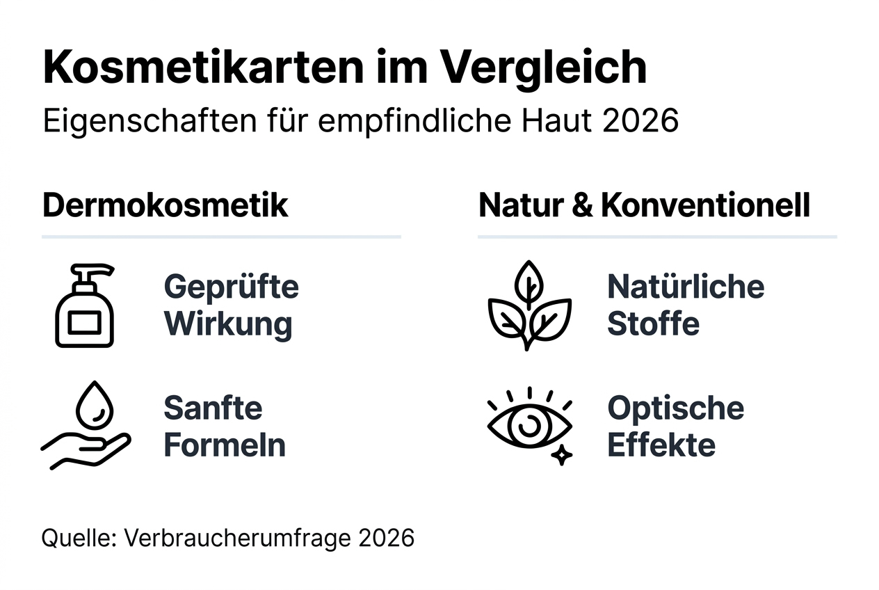 Infografik: So unterscheiden sich Kosmetikprodukte für sensible Haut