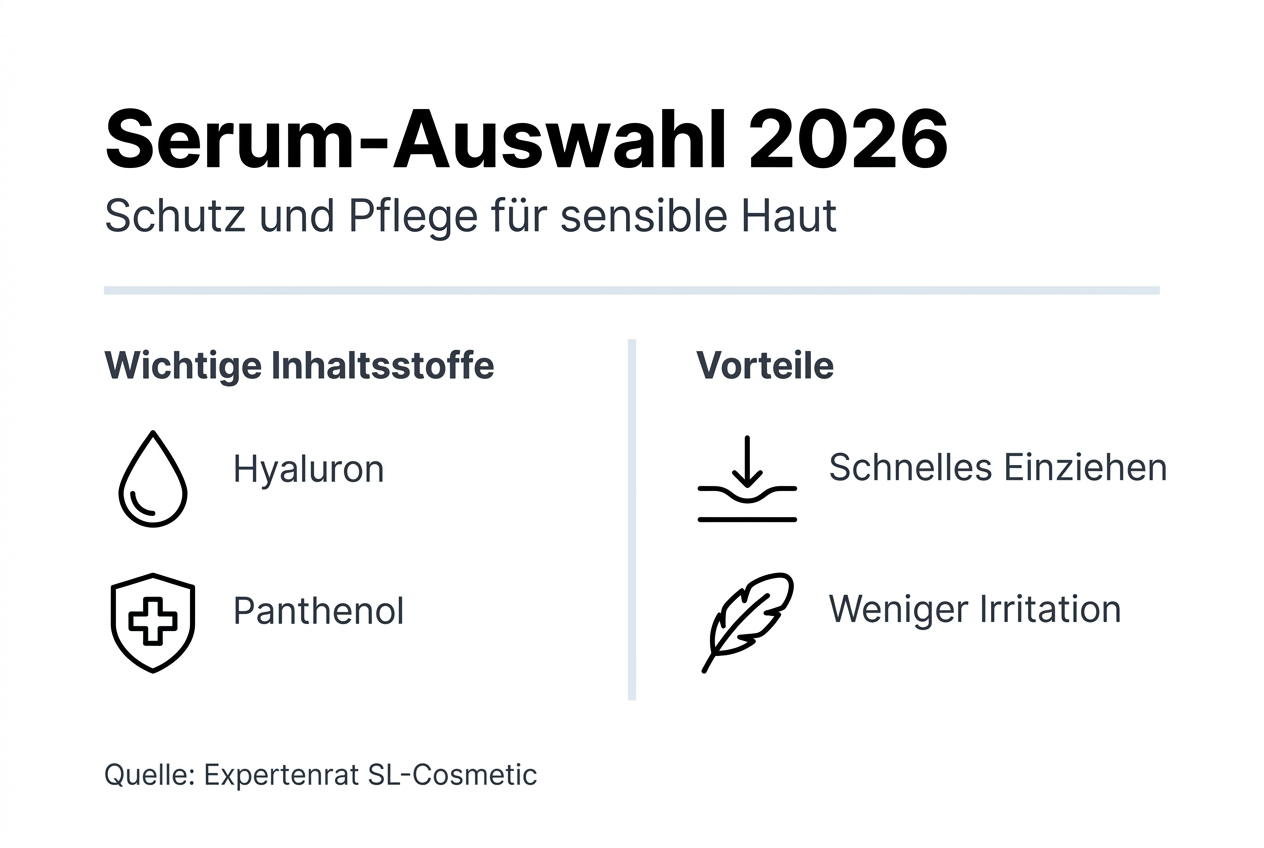 Übersicht: Wirkstoffe und Vorteile von Seren auf einen Blick